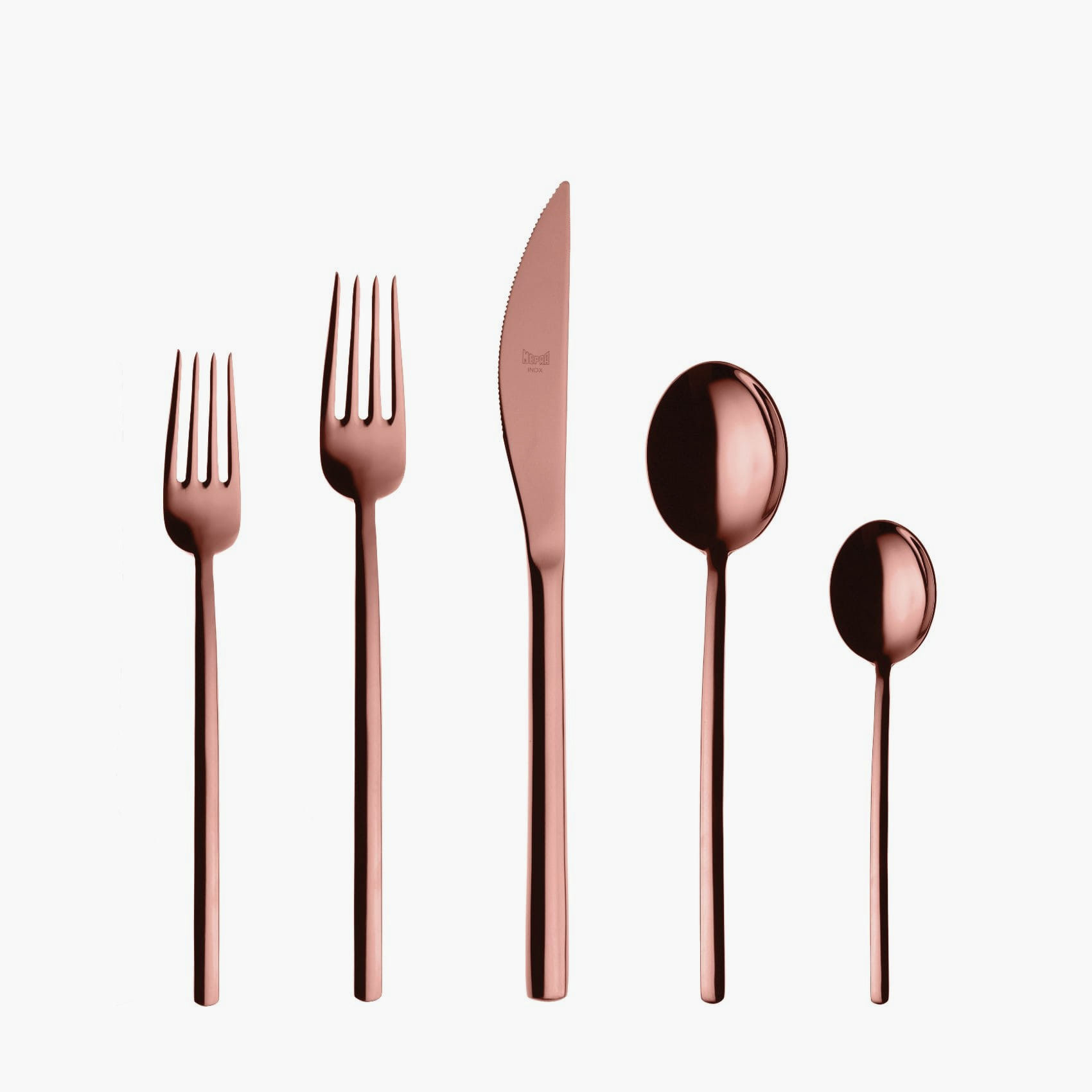 sleek ergonomic flatware