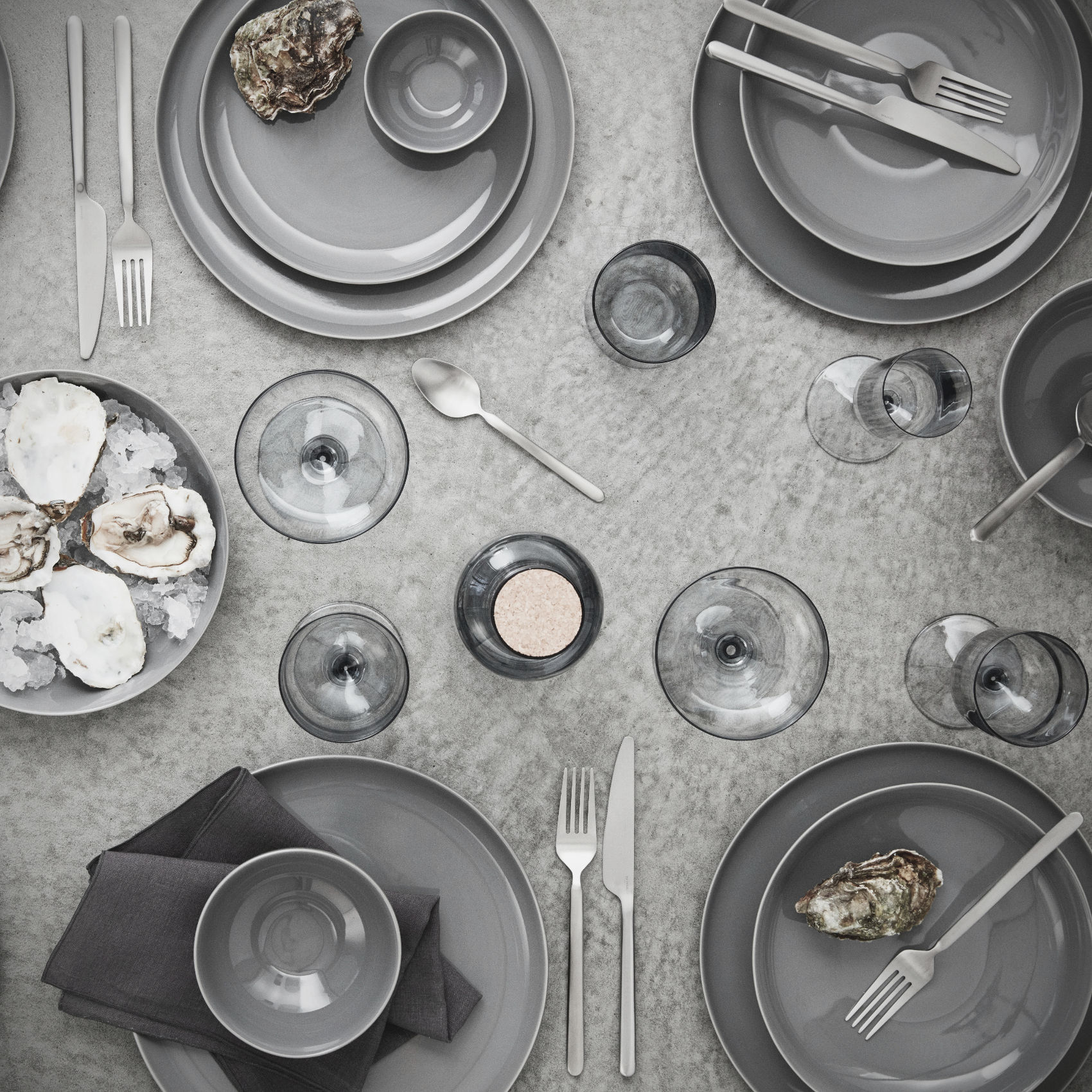 Cork + Elixir Champagne Saucers, set of 4