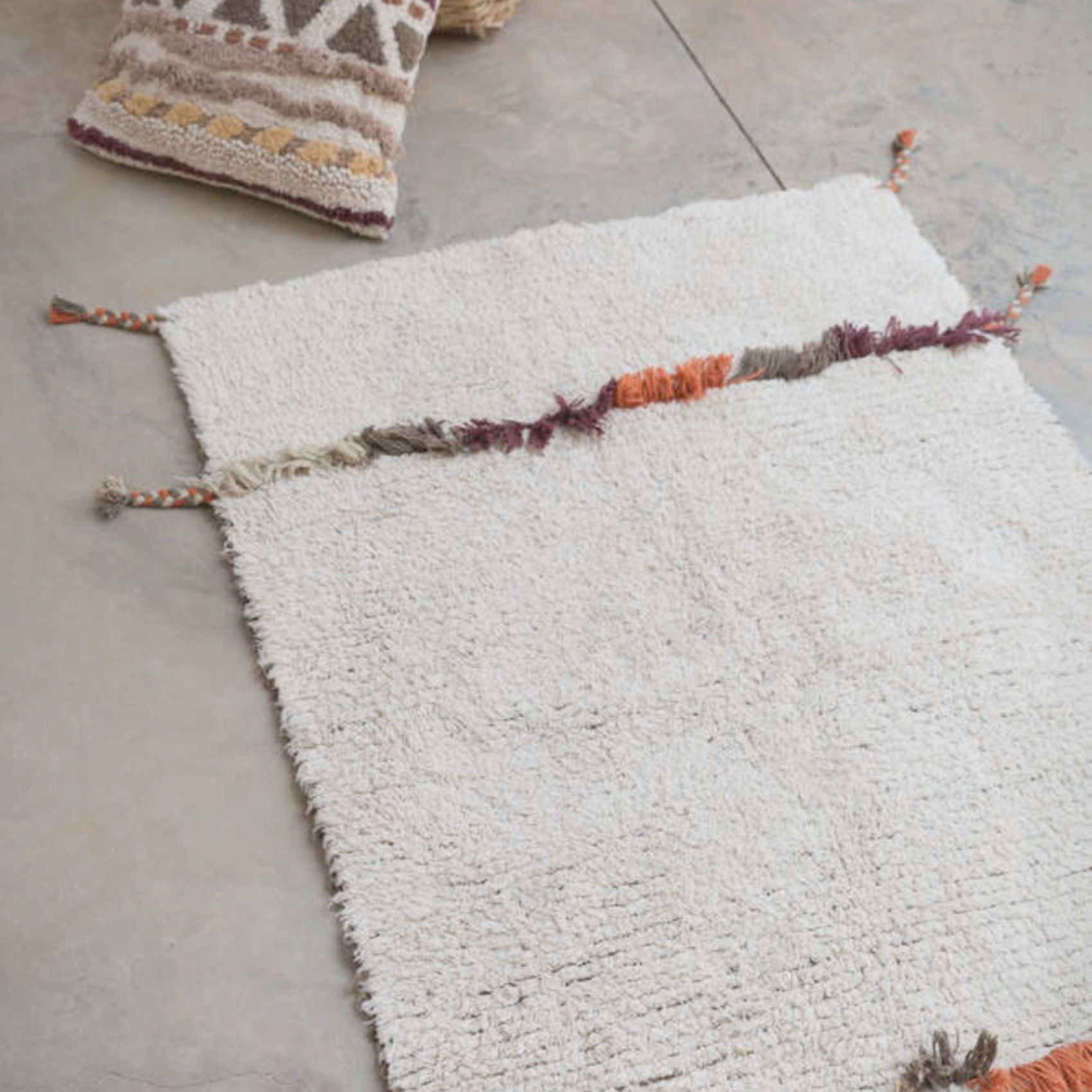 reversible bathroom rug