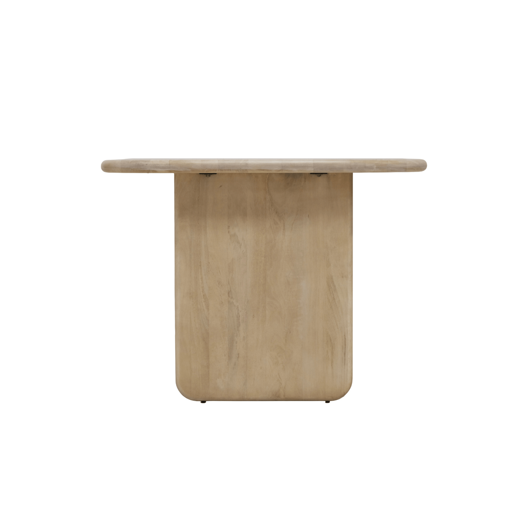 light Japandi dining table