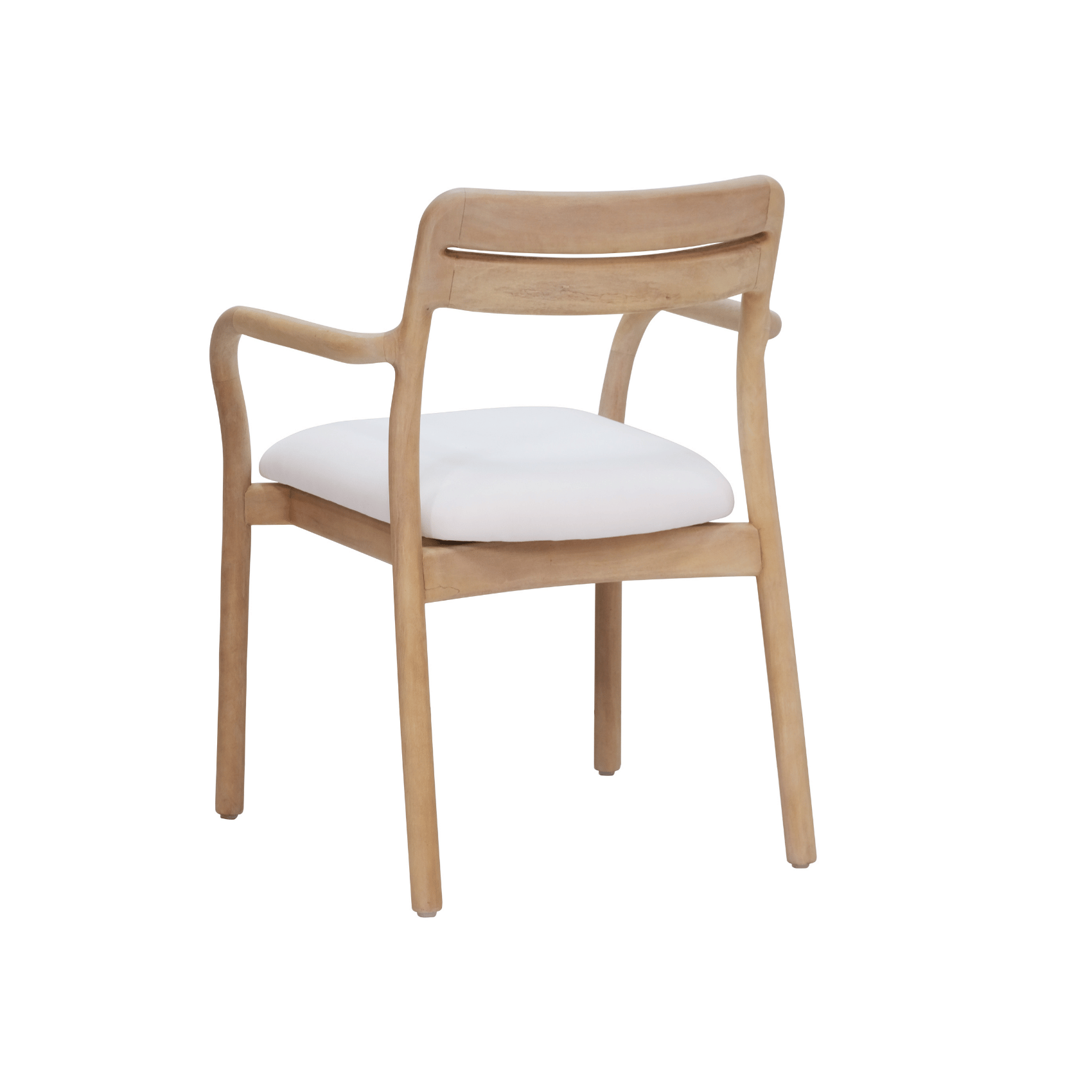 mango wood dining arm chair