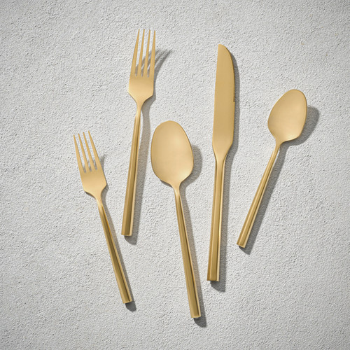 Minimalist Flatware Set Collection, 20 Piece