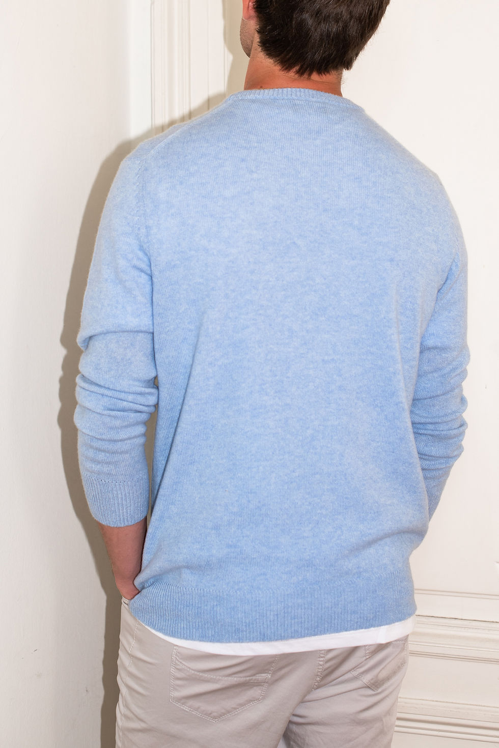 Miniaturbild: Herrenpullover Runder Ausschnitt