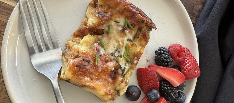 Strata served with fresh fruit.jpeg