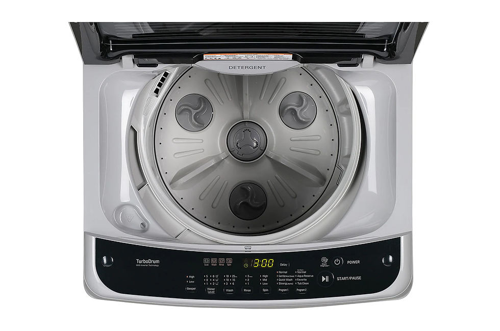 Thumbnail: LG 8 Kg Top Fully Automatic Washing Machine with Turbo drum+, T80SPSF2Z