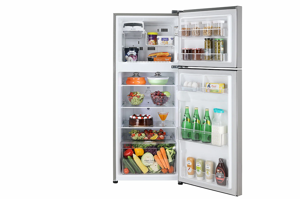 Thumbnail: LG 260L (GL-N292BDGY) Inverter Frost Free Refrigerator 2 Star