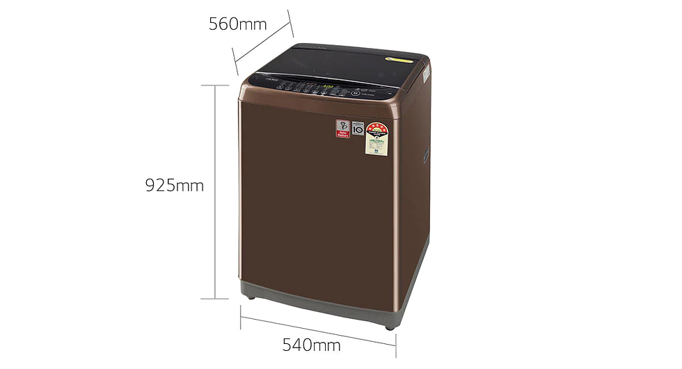 Thumbnail: LG 8 Kg Top Fully Automatic Washing Machine with Jet Spray+, T80SJAS1Z