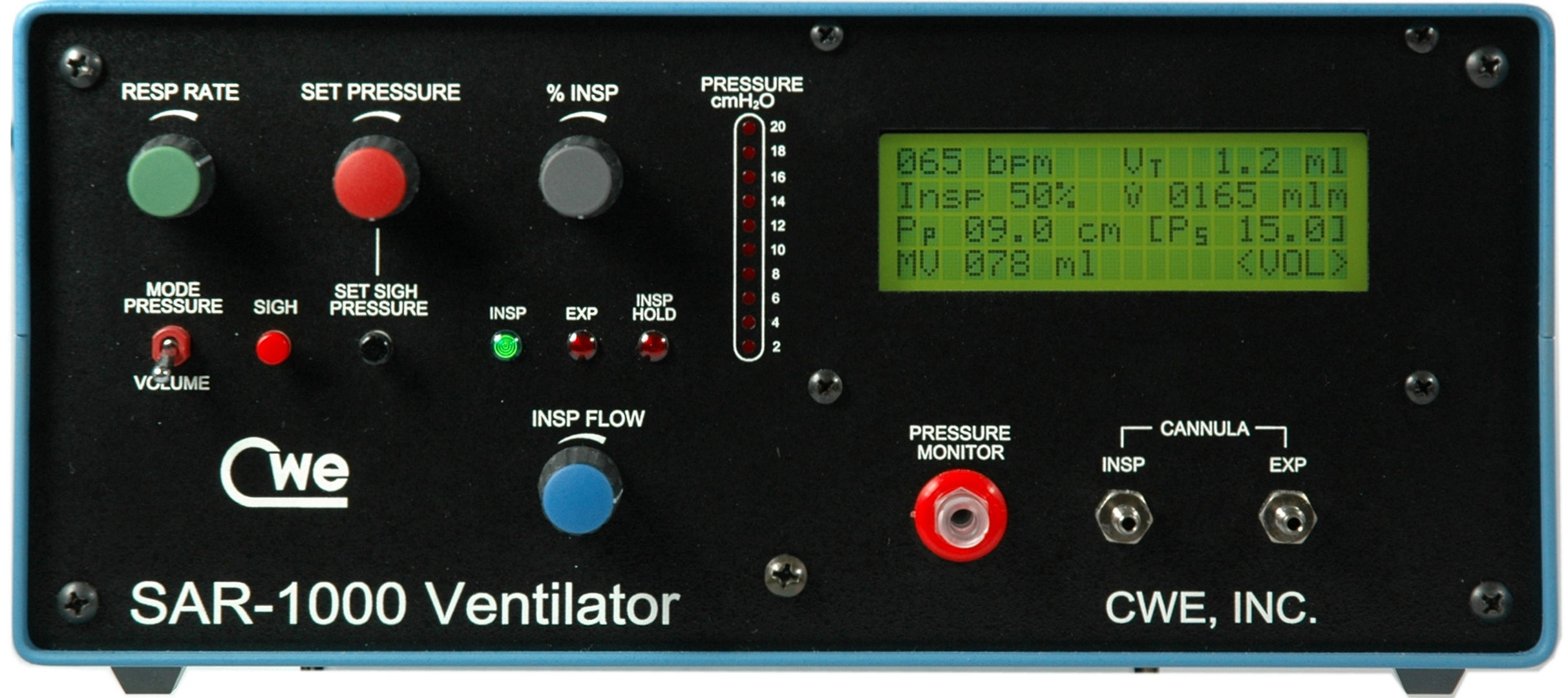SAR-1000 Small Animal Ventilator