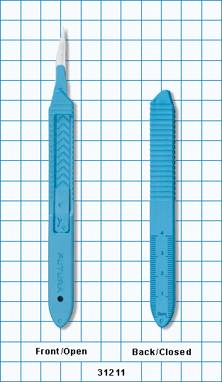 #11 Futura ® Single Use Safety Scalpel