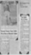These clippings from the October 20,1965 Burlington Free Press testify to some of Den's proudest moments at UVM. Images provided courtesy the Linnehans' personal archives.