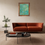 Sīktēls: Abstract interior print on canvas