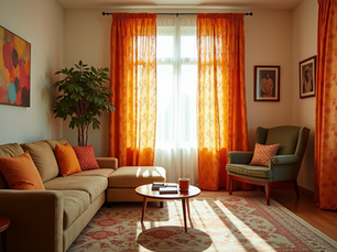Transforming Spaces: The Impact of Patterned Curtains and Blinds on Interior Design