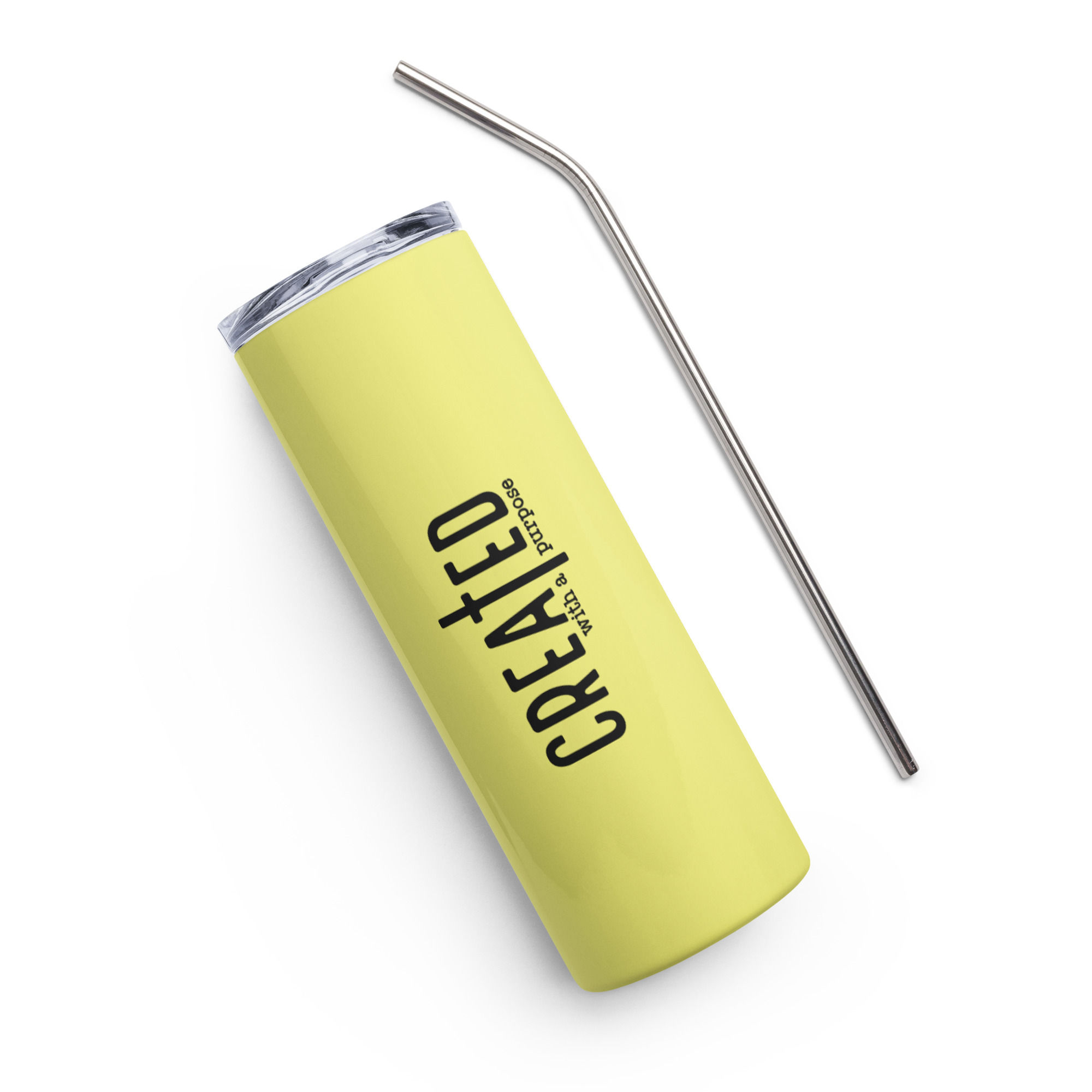 Created With A Purpose Stainless steel tumbler