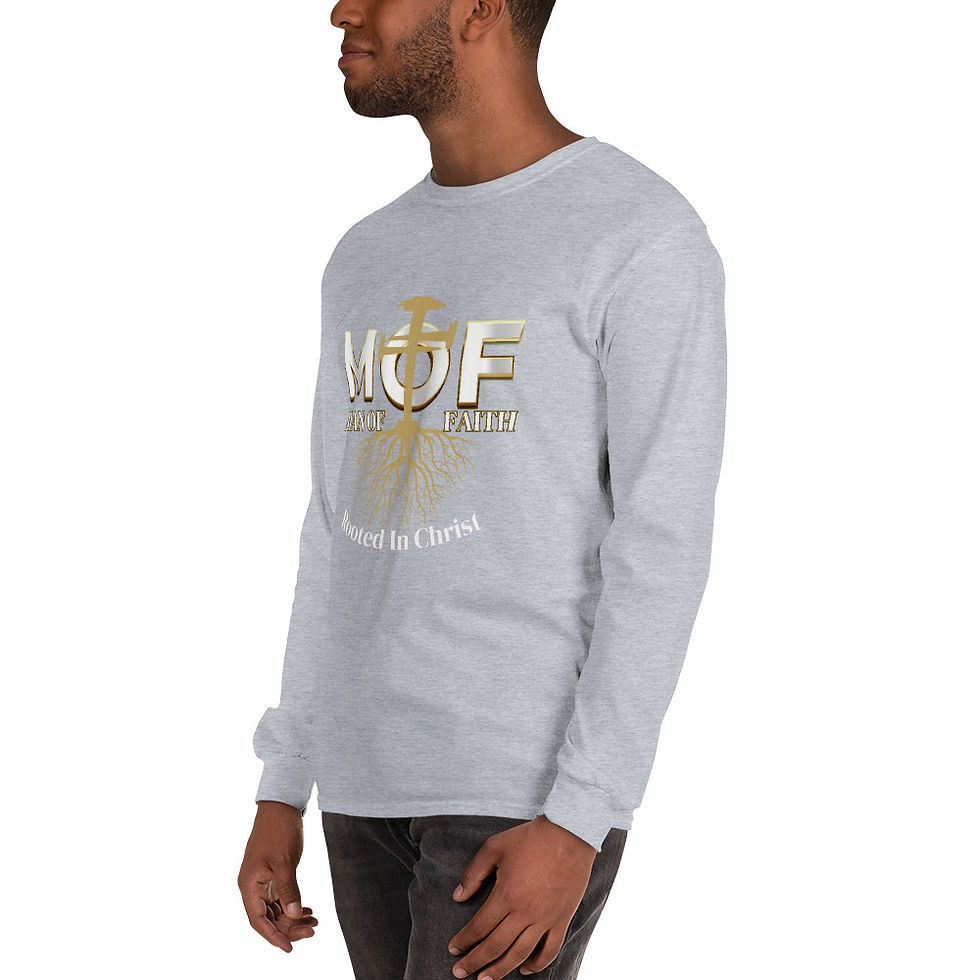 Thumbnail: Man of Faith Men’s Long Sleeve Shirt