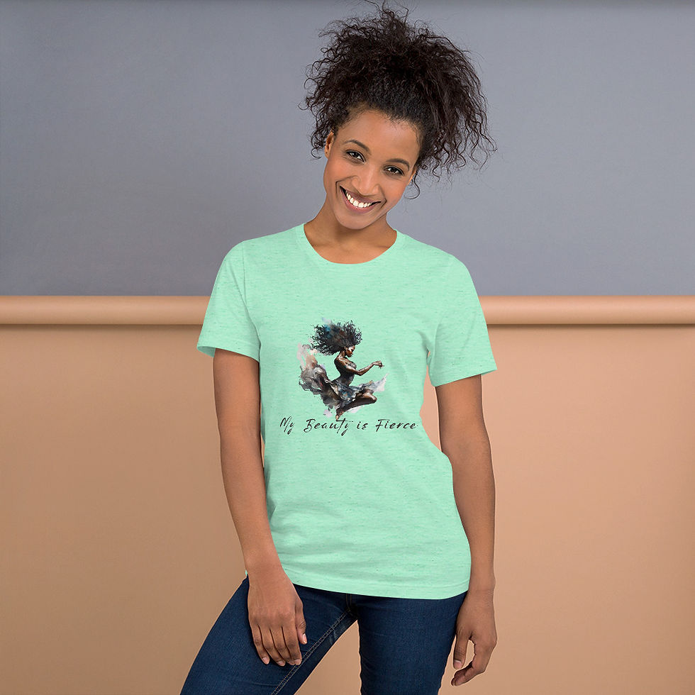 Thumbnail: My Beauty is Fierce Unisex t-shirt