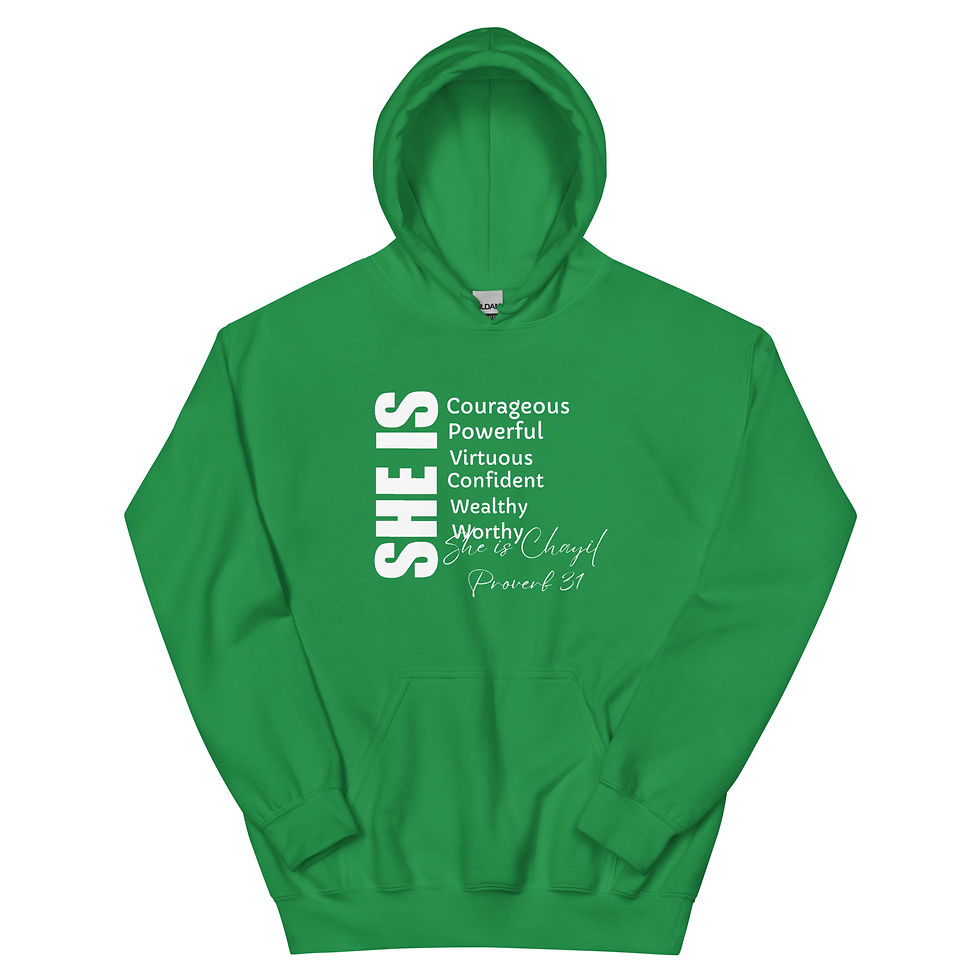 Thumbnail: She Is...Unisex Hoodie