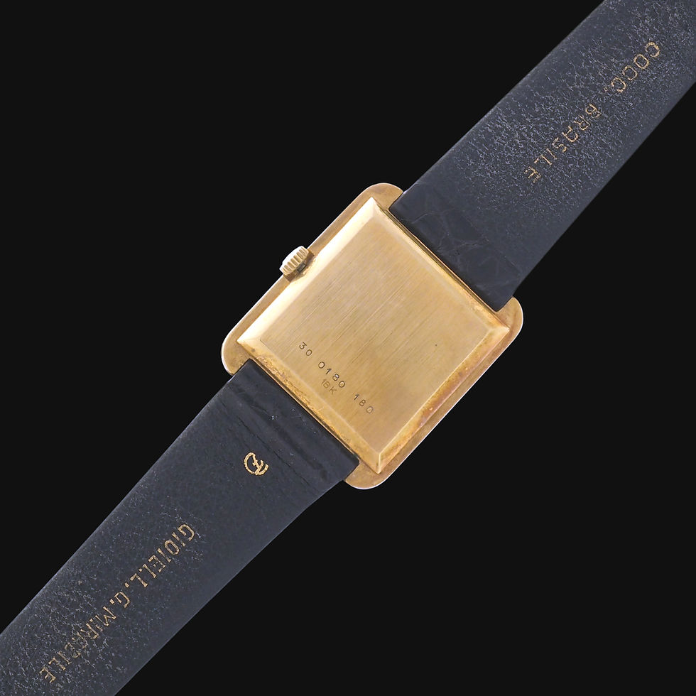 Miniatura: Zenith Oro Giallo Pelle Quadrante Blu Ref. 30.0180.180