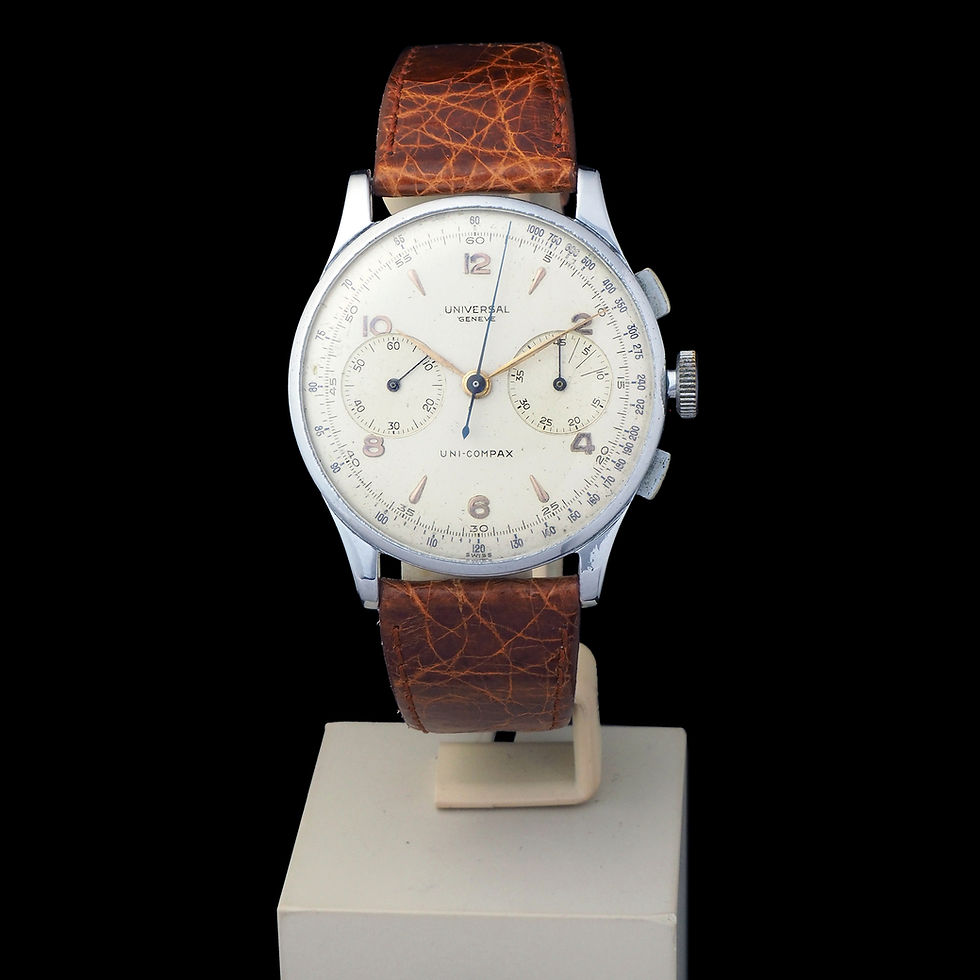 Universal Geneve Uni-Compax Steel Ref. 32416