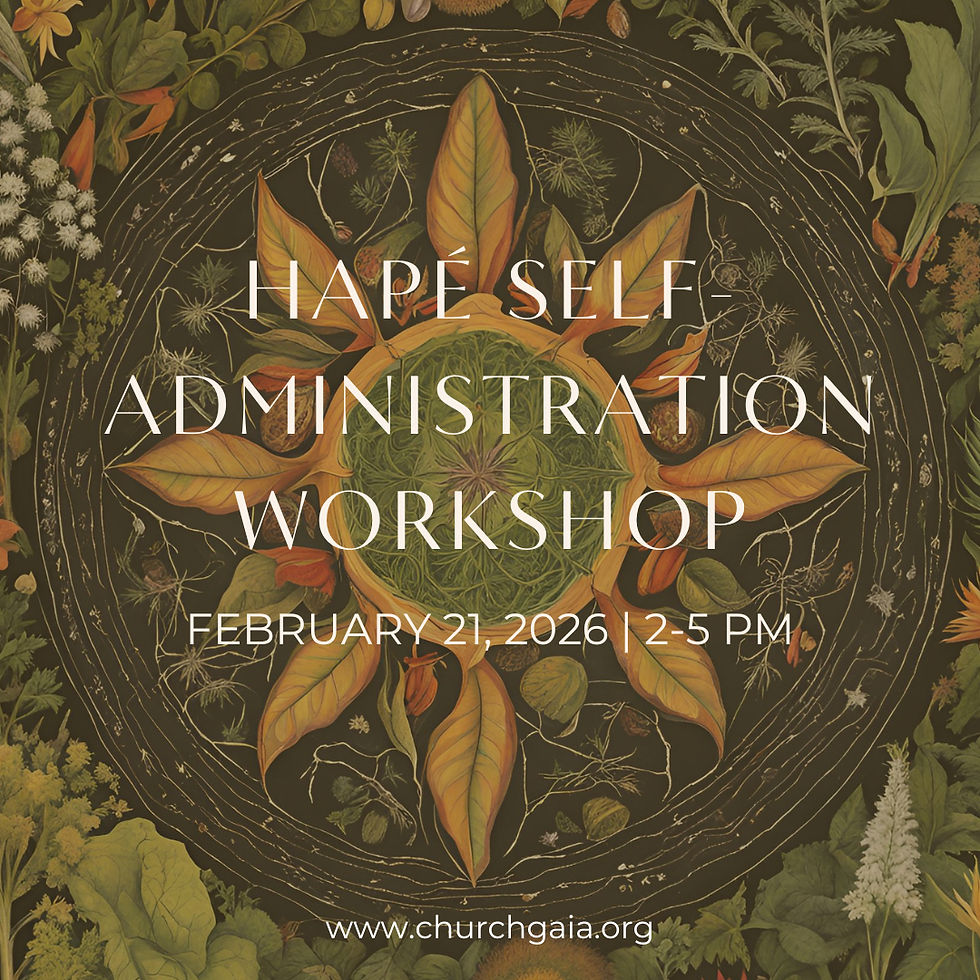 Hapé Self-Administration Workshop