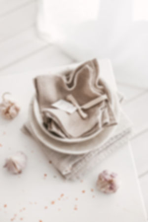 Lininis virtuvinis rankšluostis