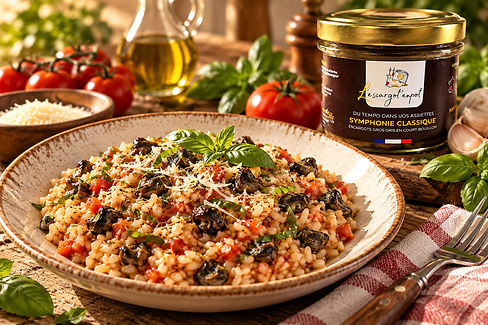 risotto escargot