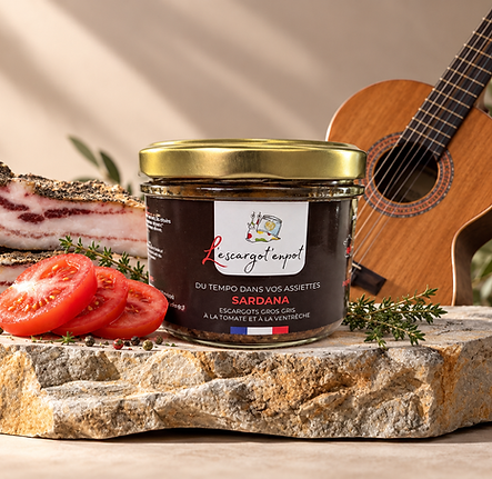 conserve d'escargots a la sauce tomate