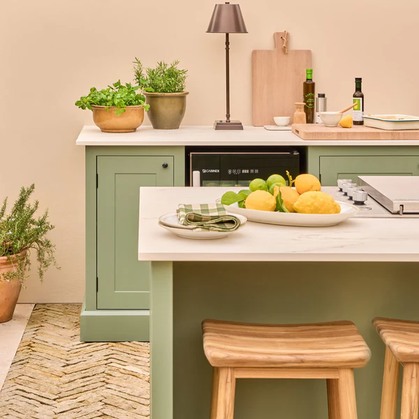 Projet de cuisine extérieure réalisé par JustKitchens
