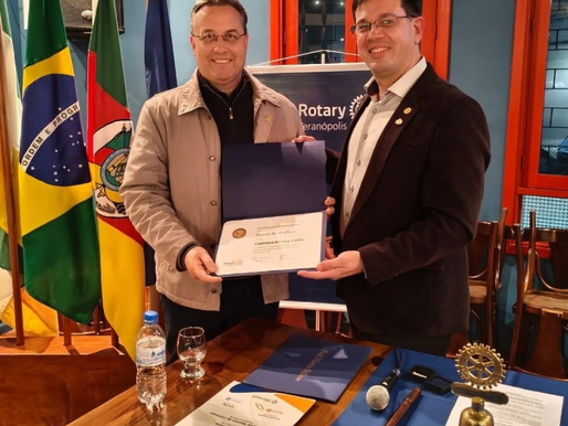 Veranense recebe maior distinção do Rotary
