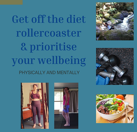Get off the diet rollercoaster