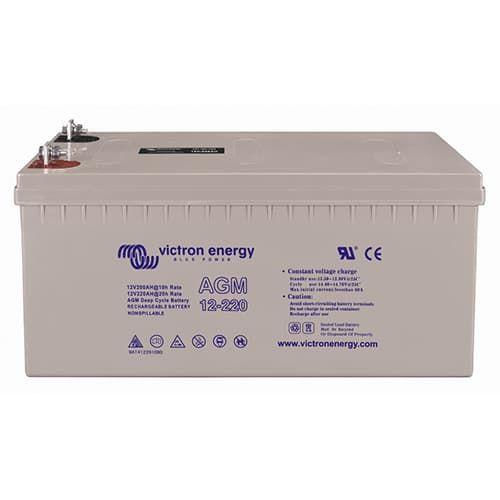 BAT412201085, 12V/220Ah AGM Deep Cycle Batt. M8-insert