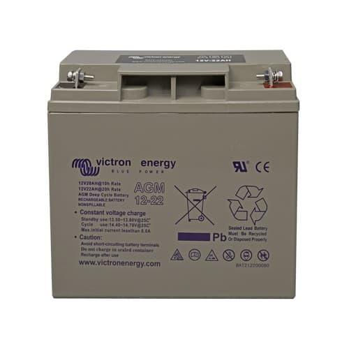 BAT212200084, 12V/22Ah AGM Deep Cycle Battery