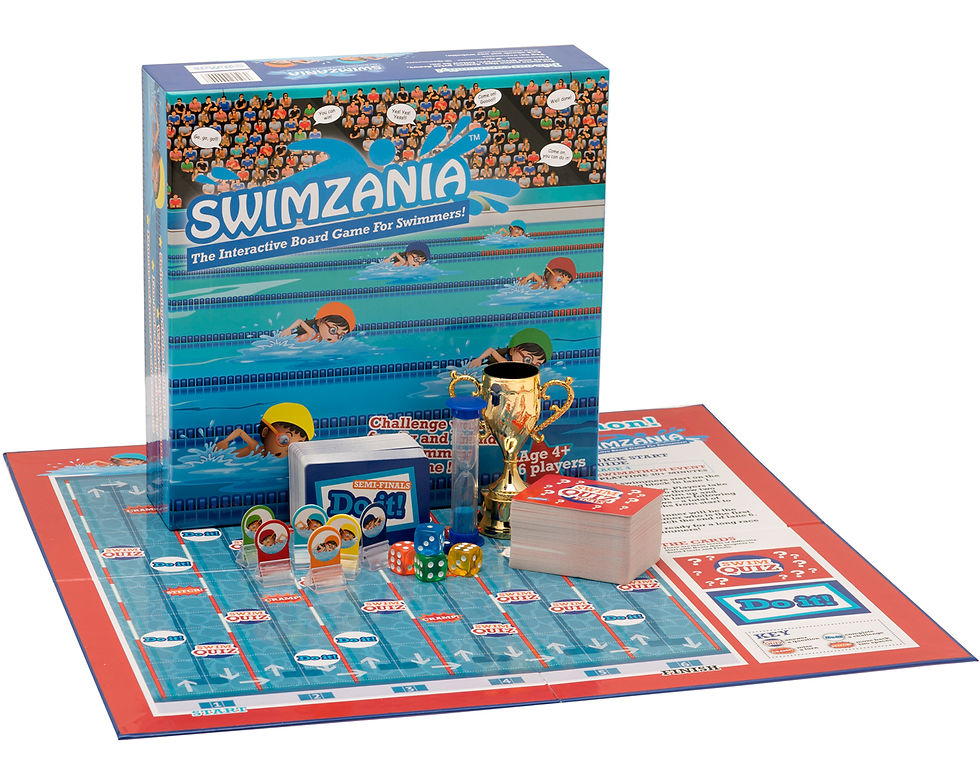 Thumbnail: Swimzania - Swim Race Board Game 