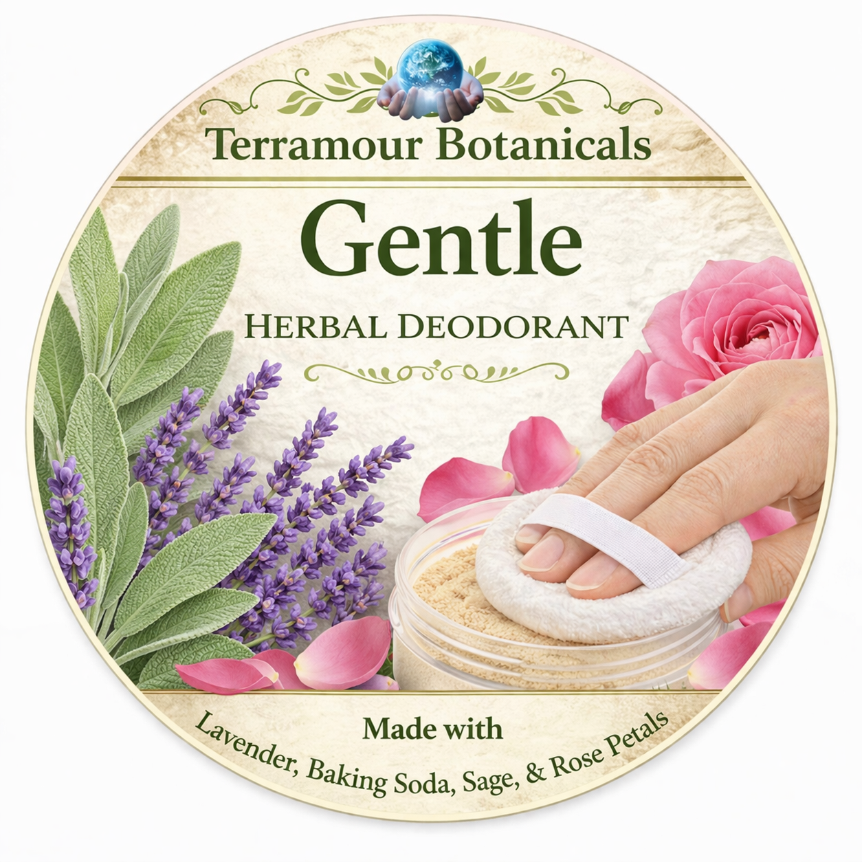 Gentle Deodorant 3oz