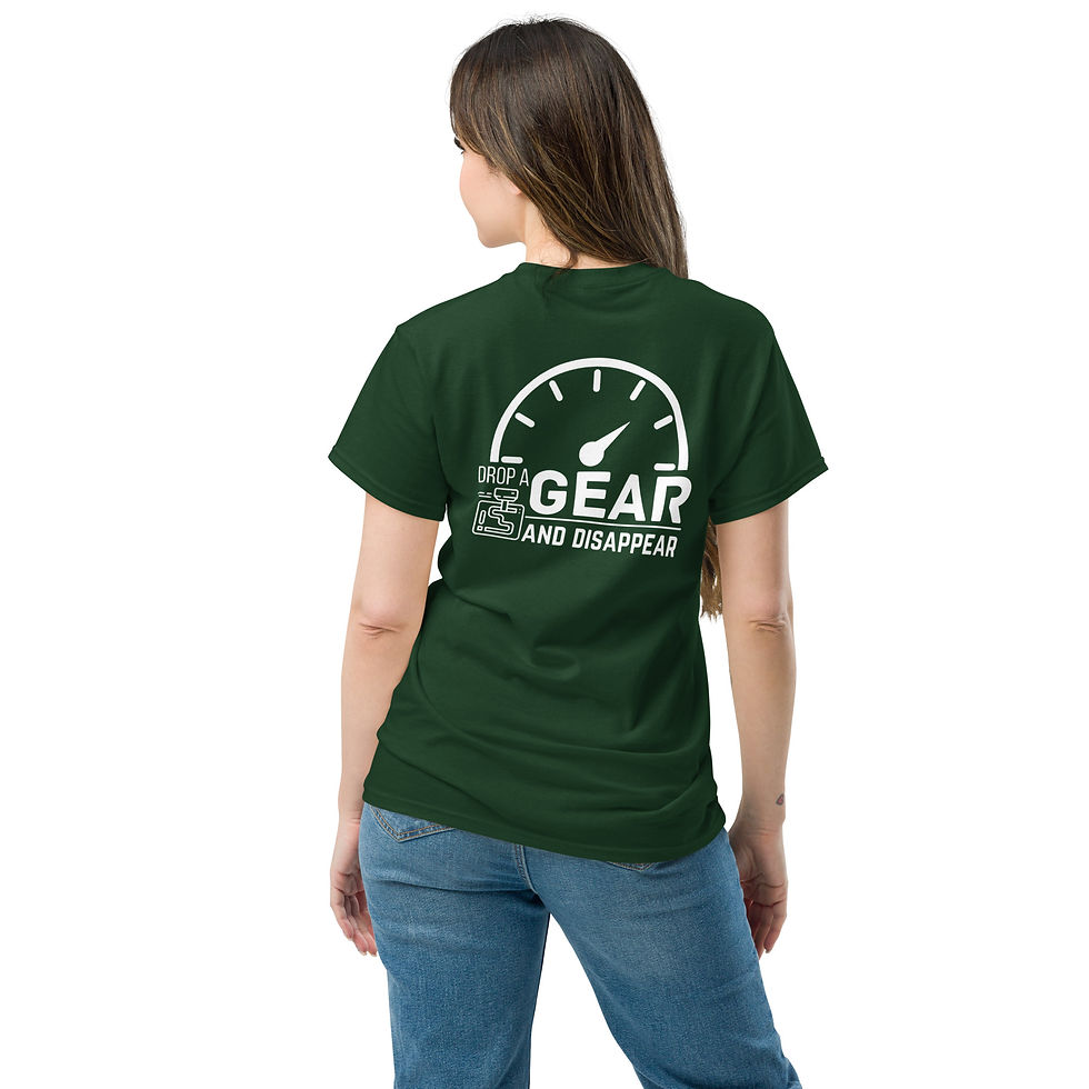 Thumbnail: Unisex Drop a Gear tee