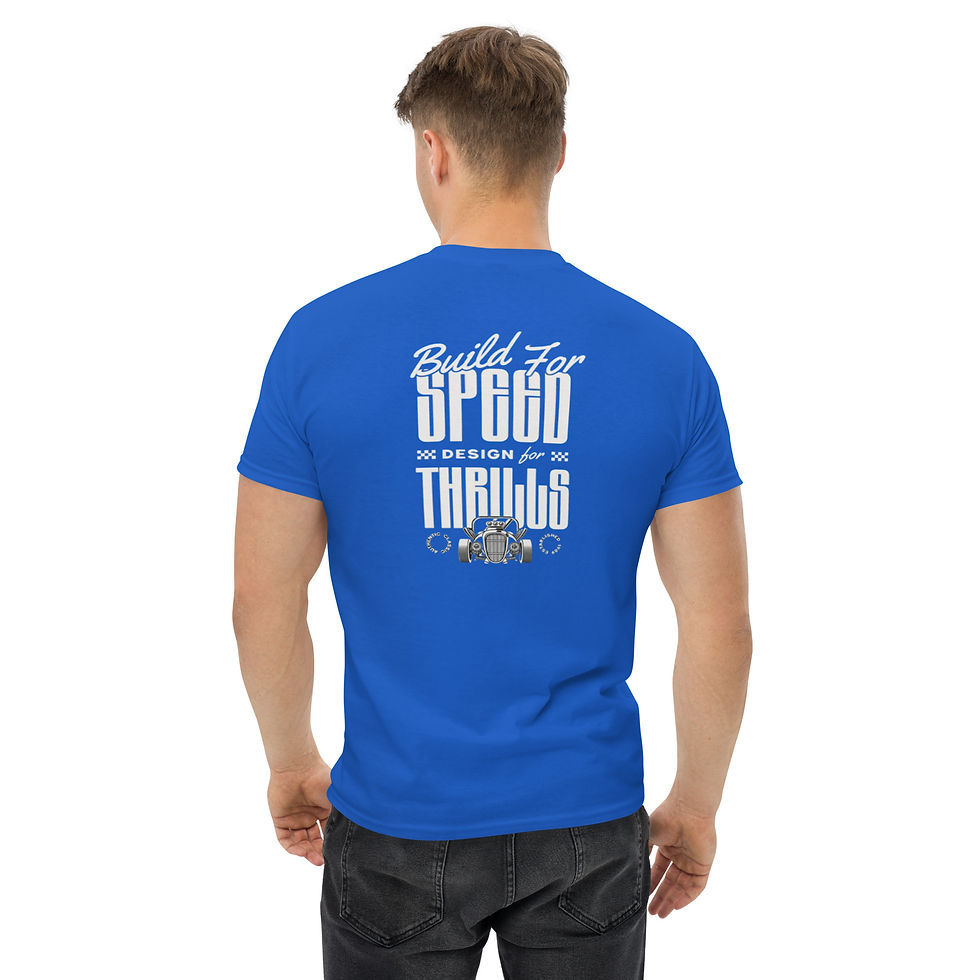 Thumbnail: Unisex Built for speed tee