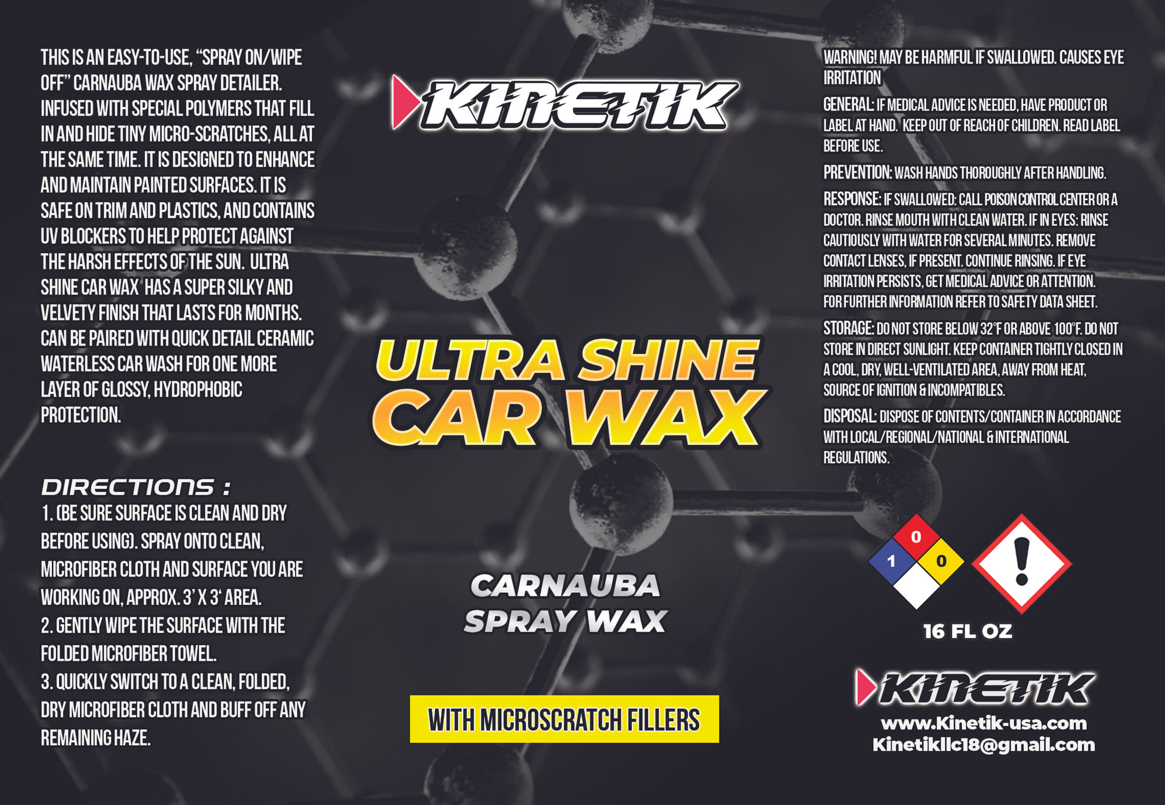 ULTRA SHINE CAR WAX