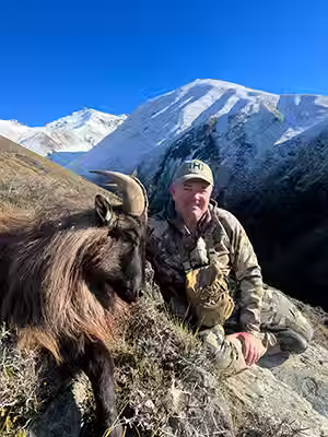 Neil Davies Tahr in New Zealand
