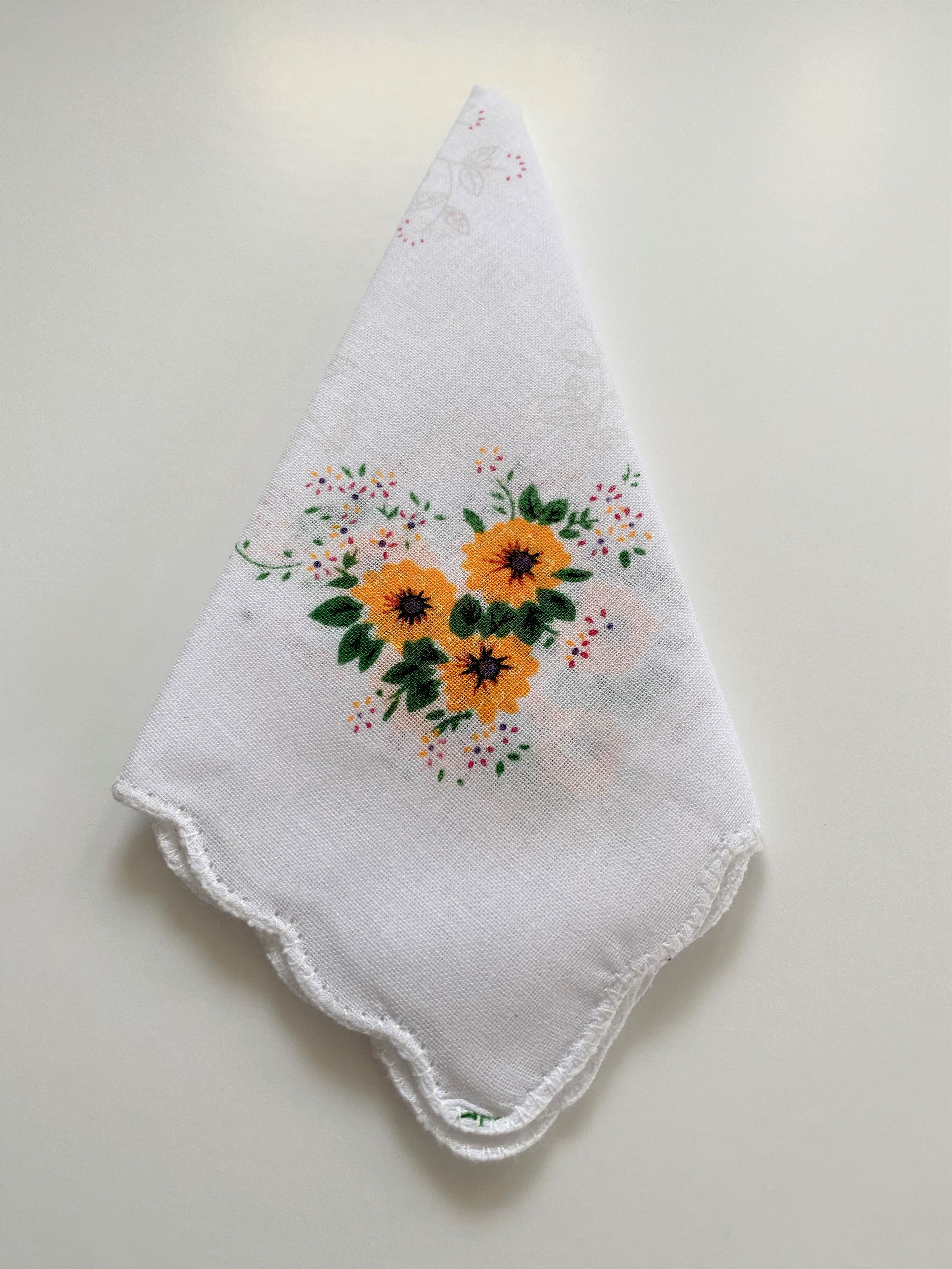 Sunflower Handkerchief