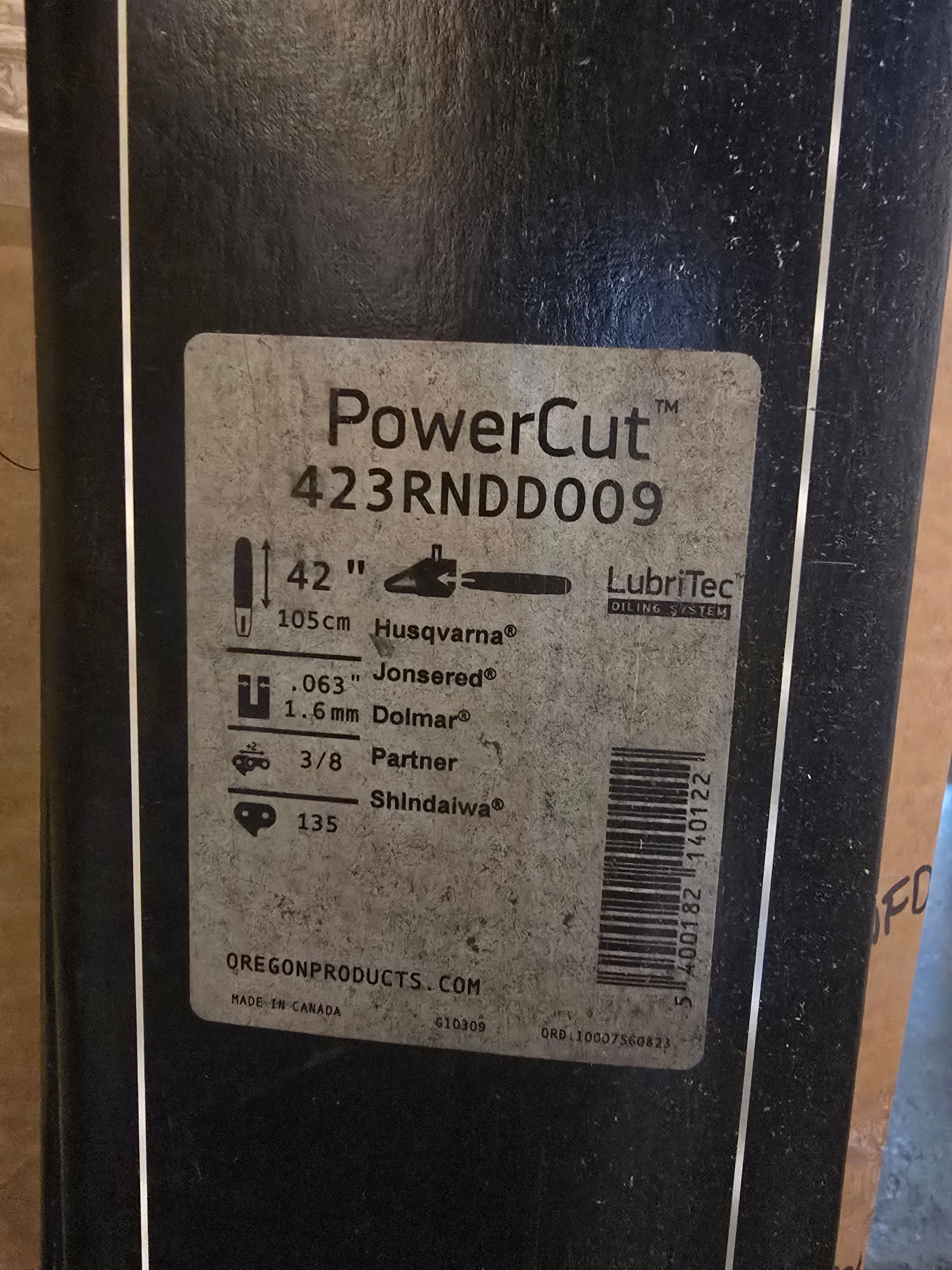 423RNDD009 42" Stihl mount 3/8 .063 135DL.