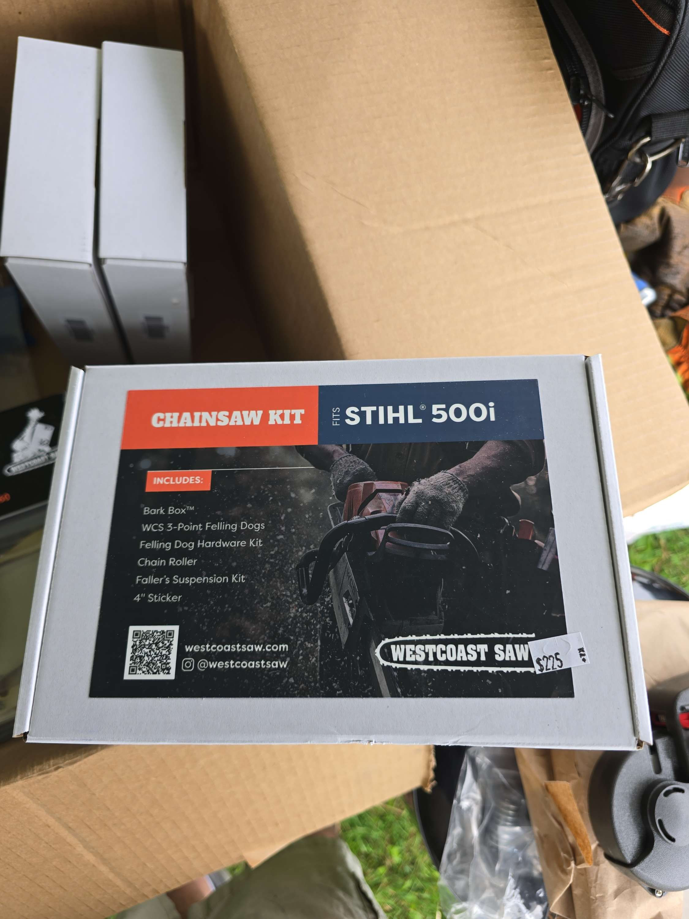 West Coast chainsaw kit Stihl 500i