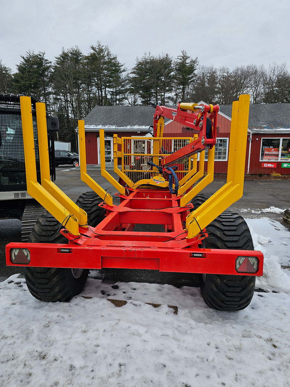 Thumbnail: Rabaud XYLOTRAIL 36k Forwarder Trailer
