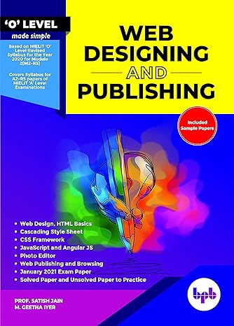 O Level Made Simple – Web Designing & Publishing (M2-R5) Paperback – 25 June 202