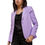 Thumbnail: FableStreet Single Breasted Blazer - Lilac