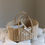 Thumbnail: Scallop Edge Nappy Caddy Basket