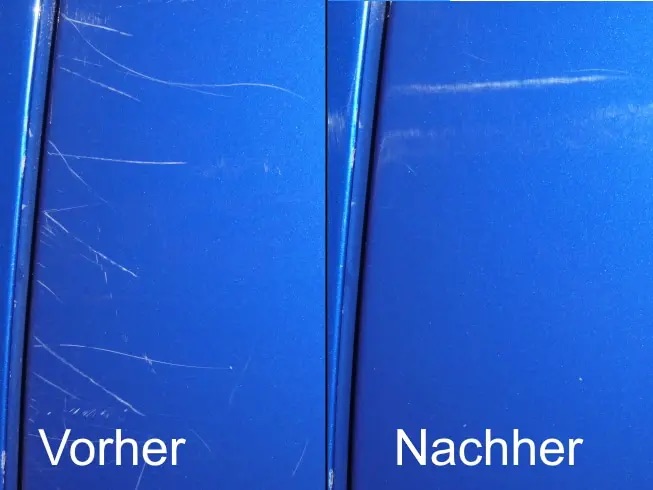 Auto Kratzer entfernen