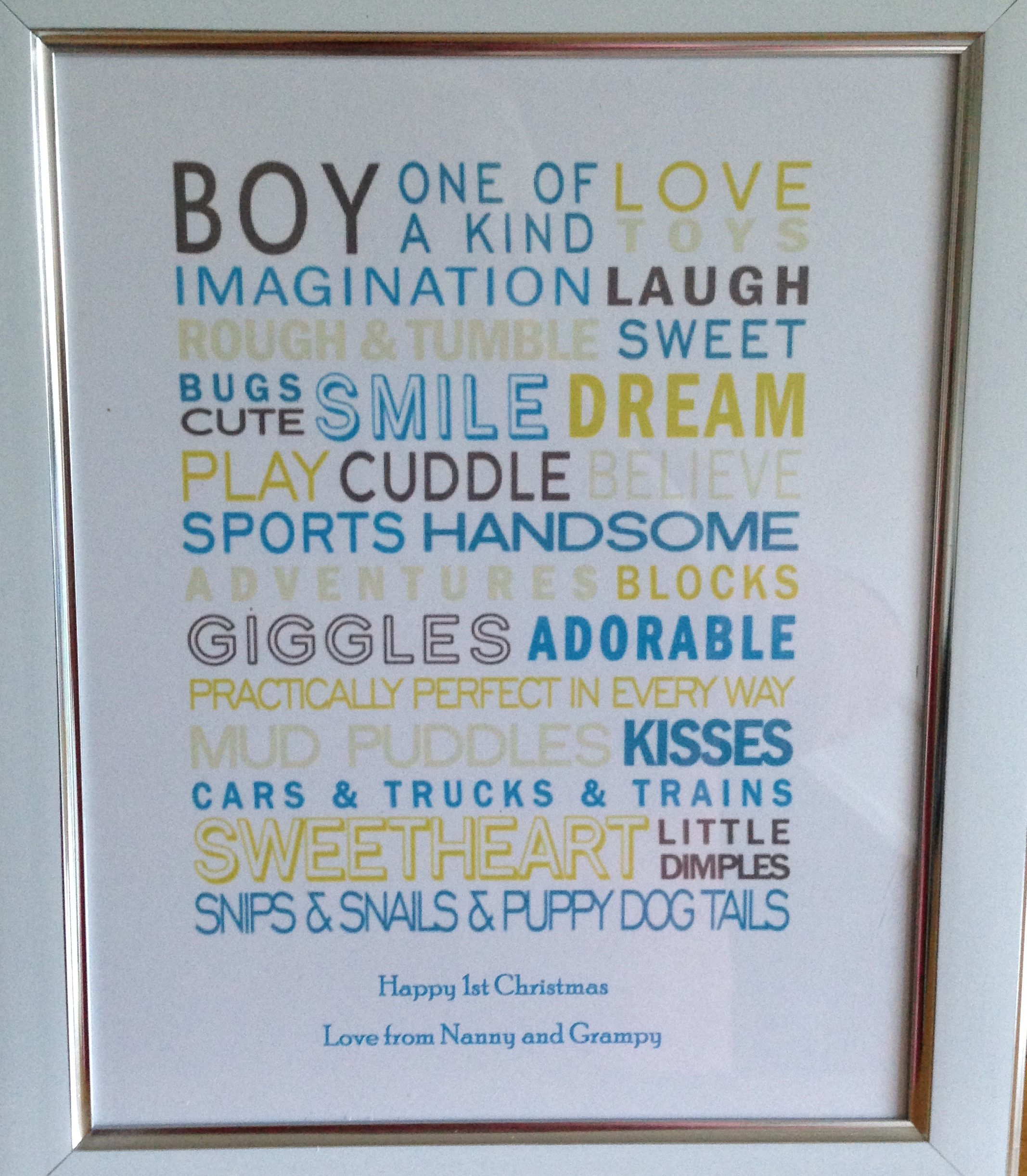 Sentimental Memories Word Art print