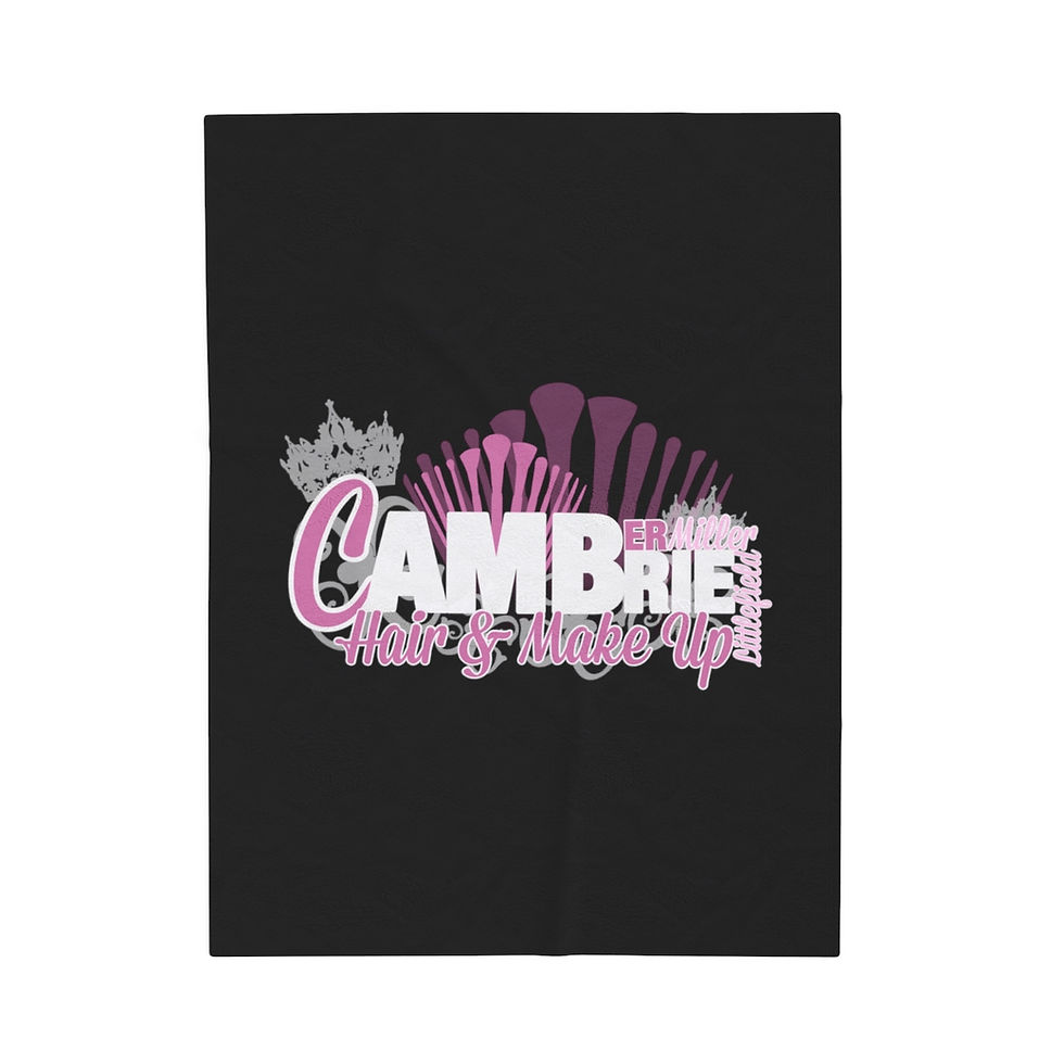 Thumbnail: Amber and Cambrie Hair and Makeup Velveteen Plush Blanket