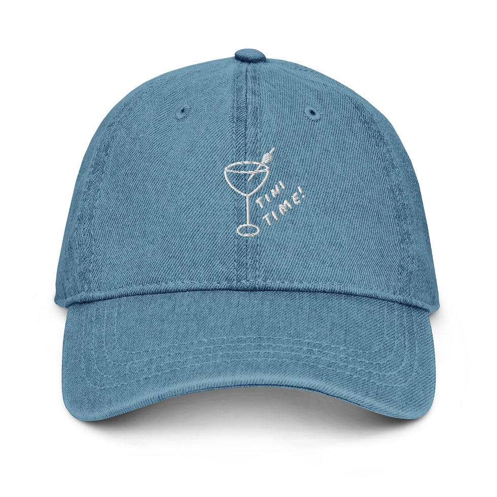 Thumbnail: Martini Time Denim Hat