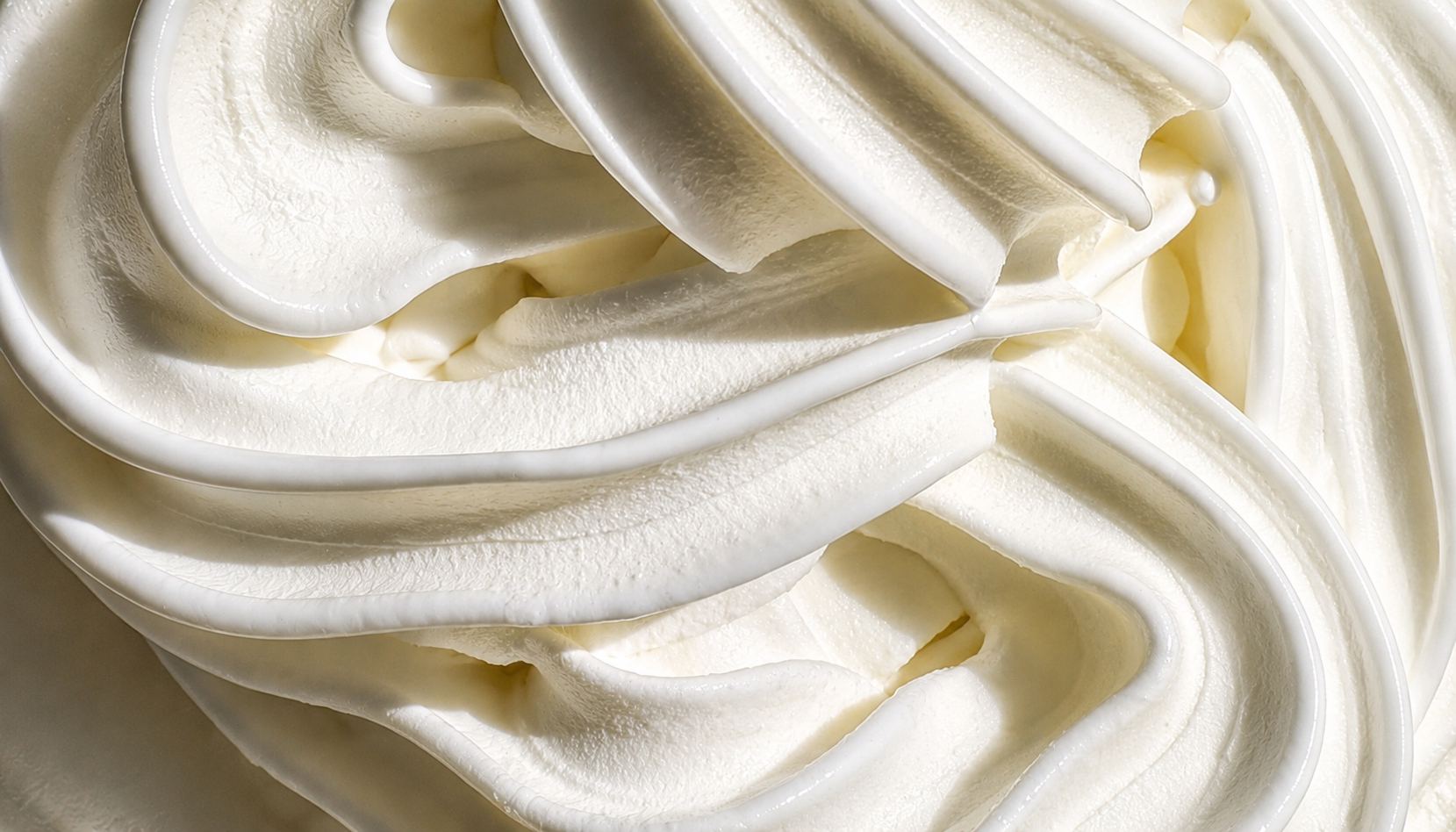 Swirls of creamy gelato soft serve