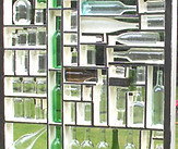 martine de jong, art, kunst, installatie, glasses, rouen, extencion, 1, 2, 3,